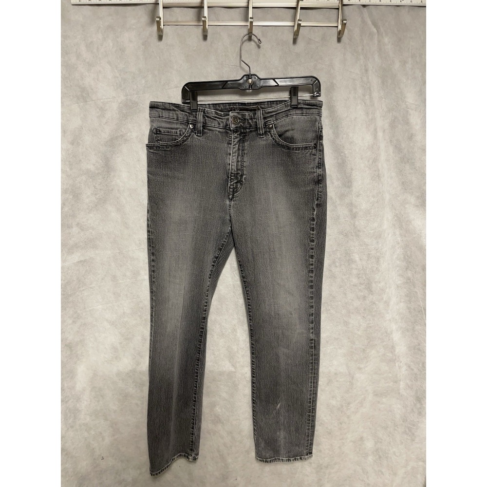 34 Heritage Jeans Men's 34X31 Gray Denim Charisma Comfort Rise Classic Straight‎